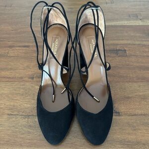 Aquazzura Firenza Block Heel Pumps - 38